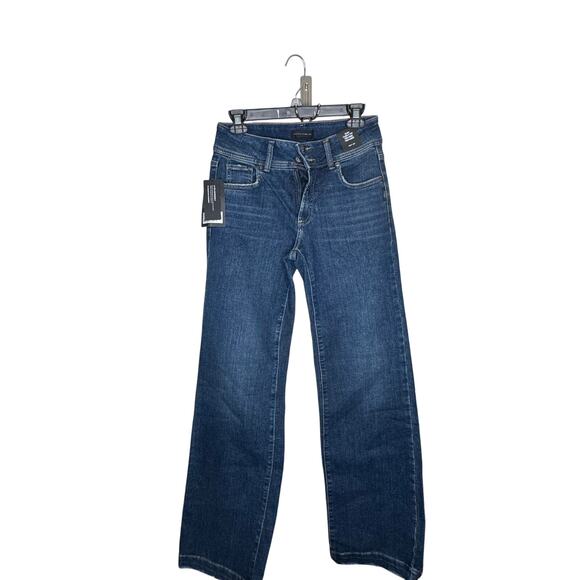 Silver Jeans Co. Suki Curvy Mid Rise Trouser Indigo 27” x 33” - Picture 3 of 9